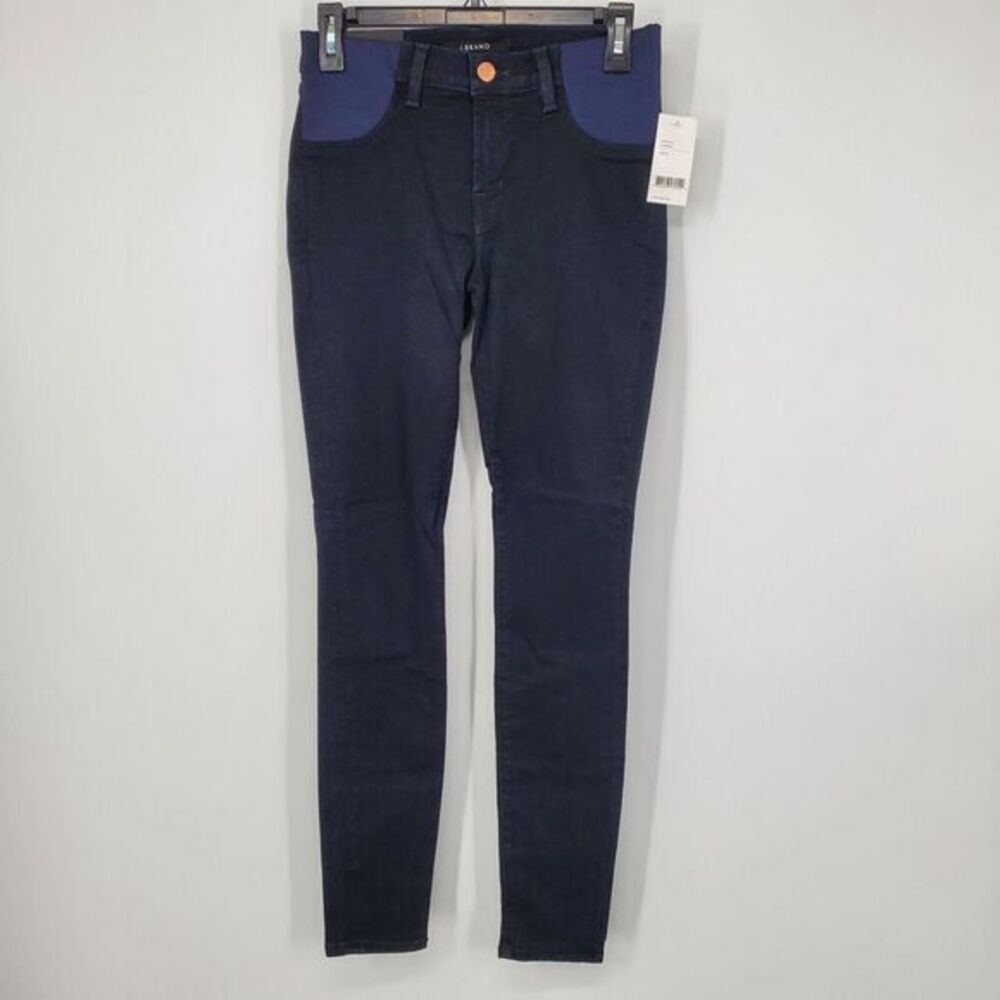Women's J‎ Brand Mama J Super Skinny Maternity Jeans Size 25 NEW Bluebird